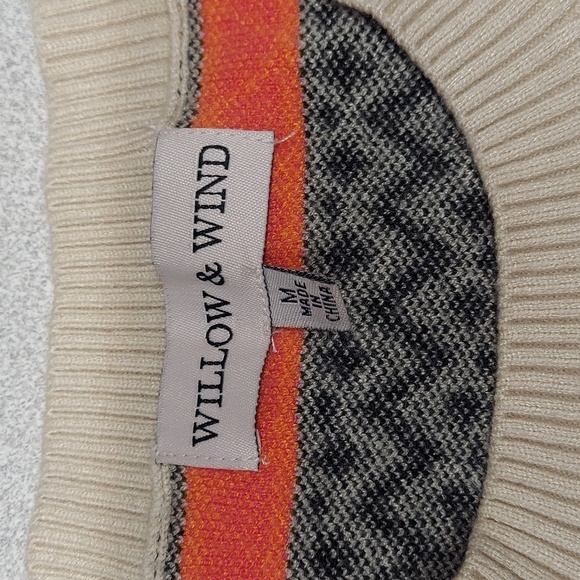 Willow & Wind Colorful Patterned Sweater Vest size M - Picture 3 of 7